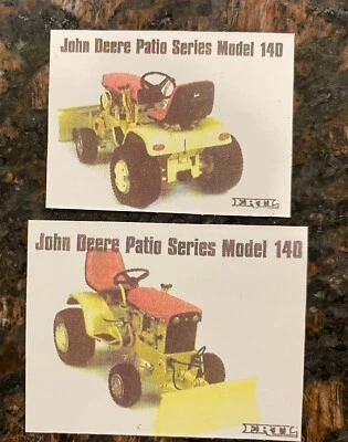 John Deere 140 Patio Red Tractor Magnets