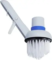 Swimming Pool Corner Steps Brush Heavy Duty Scrubbing Power Aquarium A ae Moss Cleaning Brushes Cleaner Tools for Stairs Spa Jets Walls Tiles Floors Bot White One Size