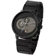 ZERONE Crossover Kotetsu Yamamoto "MANDARA EYE" IP Black Analogue Watch