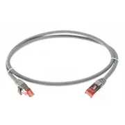 Grey Cat 6A S/Ftp Lszh Ethernet Network Cable
