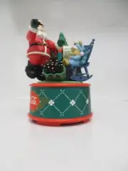 1997 Enesco Delivering A Coca Cola Christmas- COKE - Mini Action Musical - New