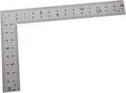 Angoily Double-sided High Precision Scale l Shaped Stainless Steel Ruler for Woodworking