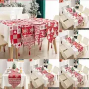Home Decoration Christmas New Knitted Fabric Table Runner Christmas Tablecloth