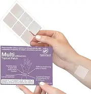 NUTRI-PATCH Multi Without Iron,Infused with D3,B Complex,Magnesium,Zinc.Topical Patch Designed to Give You a Boost (30/Pack).