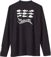 [Sunline] SUW-15403DLT Long Sleeve Dry T-Shirt Black M Size