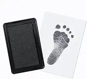 Baby Footprint Ink Pad | Inkless Baby Footprint Kit,Safe Clean Touch Handprint Tool for Newborns Babies Kids Craft Pet Feet Stamp