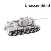 1:100 Scale JS-2 Tank Military Display Model 3D Paper Unassembled Kit DIY Toy f