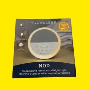 Yogasleep Nod Soft Night Light Sleep Timer & White Noise 20 Sound Machine #6666