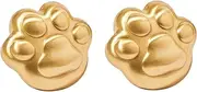 Cabinet Furniture Knobs 2 Pack Brass Shoe Cabinet Solid Drawer Handle Single Hole Cabinet Wardrobe Cat Claw Handle Single Hole