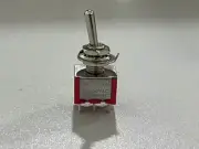 10pcs DPDT 6 Pin 2 Way On-(On) Locking Momentary Guitar Mini Toggle Switch