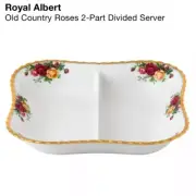Royal Albert Old Country Roses Divided Server - NEW