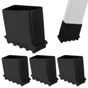 4 Pcs Non-slip Feet Ladder Rubber Covers Padded for Step Ladders