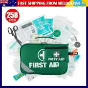 258 PCS First Aid Kit Survival Bag Sticker Family Car Camping Emergency kits