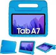 [ProCase] Kids Case for Samsung Galaxy Tab A7 10.4" 2022 2020 (SM-T503/T500/T505/T507), Shock Proof Convertible Handle Stand Cover Light Weight Kids Friendly Super Protective Case -Blue