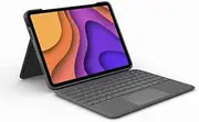 Logitech Folio Touch iPad Keyboard Case with Trackpad and Smart Connector for iPad Air 11-inch (M2), iPad Air (4th & 5th gen), QWERTY UK/US INTL - Grey