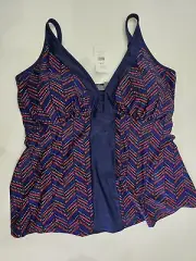 AUTOGRAPH TANKINI SWIM TOP SIZE 26 BNWT