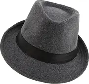 [Vseutiac] Men Panama Hat Wide Brim Vintage Hat