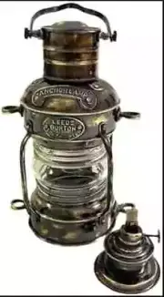 ⚓ Hanging Maritime Ship Lantern | Nautical Kerosene Oil Lamp | Boat Light