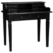 CT Nueva Solid Mahogany Timber 6 Drawer Desk