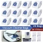 24x Vacuum Cleaner Bags For Miele FJM Hyclean 3D GN C2 C3 S2 S5 S8 S5211 S5210