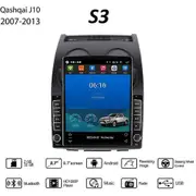 9.7'' For Nissan Qashqai J10 2007-2013 Car Radio Tesla Vertical Screen Carplay Android Autoradio Multimedia Player 2+32GB black