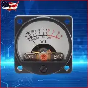 6V-12V VU Panel Meter Warm Back Light Recording 500UA VU Meter Audio Level Amp