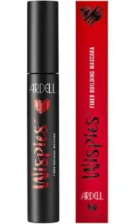 ARDELL Wispies Fiber Building Mascara Black BOx Full Size .23 oz / 6.6g +FREE