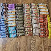 Lot 80 Count Protein Bars Pure Protein Larabar Clif Powercrunch Quest ATKINS Kod