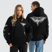 [Nena and Pasadena AFL] Essendon Bombers AFL Mono Hoodie Jet Black