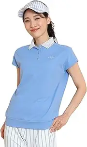 [Callaway] C25134208 Women's French Sleeve Polo Shirt (Sweat Absorbent, Quick Drying, Cool Back), Golf,