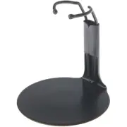 Plymor DSP-20B Black Action Figure Stand fits 3.75" - 4" Action Figures (6 Pack)