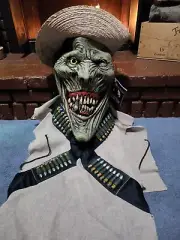 NOS 2002 Mario Chiodos~Gunslinger~Mask, Prop! New Vision Collection~Halloween ra