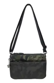 Hedgren Peak Recycled Polyester Crossbody Bag in Olive Camo at Nordstrom One Size