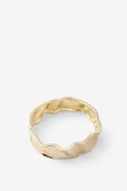 [Supré] Supré - Single Bangle - Gold/chunky wave OS GOLD/CHUNKY WAVE