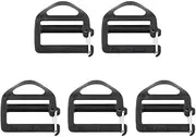 5pcs 25mm Plastic Webbing Buckle Strapping Adjuster Backpack Tool