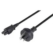 Dynamix C-POWERNC 7.5A 3 Pin to IEC C5 Power Cord - 2m IEC 320 C5 - SAA Approved - AU/NZ - Premium Quality - Retail Packed [C-POWERNC]