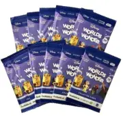 BigW Woolworths 10 X Unopened Packs Disney Worlds of Wonder Collector Cards 2024