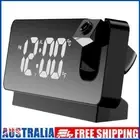 # Digital Alarm Clock LED Display Desktop Clocks for Bedroom Office (Black)