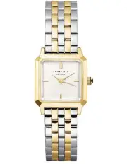 [Rosefield] The Boxelle Duotone Bracelet Watch in Two Tone