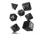 Bloodsucker Black & Silver Dice Set