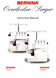 Bernina 1100D 1100DA Overlocker Serger Machine Owners Instruction Manual