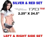 NITRO 170 TF 170TF RICK CLUNN EDITION DECALS REPLACEMENT msg for more options