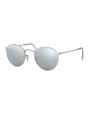 [Ray-Ban] Round Silver RB3447 Sunglasses