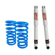 2 Rear STD Gabriel Ultra PLUS Shocks + Lovells Springs for Nissan Patrol GQ Y60