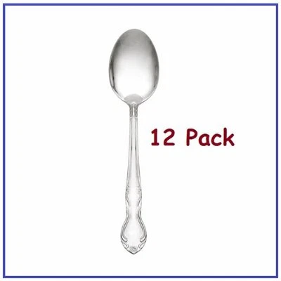 1 Dozen Table Spoons Sunflower Flatware with Bright Finish! *Great Quality*