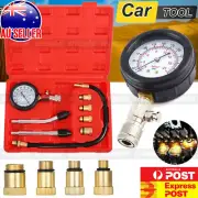 Petrol Engine Compression Tester Kit Tool Set For Automotives Motorcycle HOT
