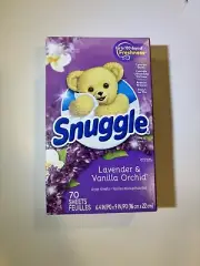 Snuggle Dryer Sheets Lavender & Vanilla Orchid 70 Sheets