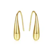 ORO BELLE 18K Gold Layered Sterling Silver Heaven's Tear Earrings