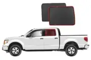 Genuine SNAPSHADES Car Rear Window Shades for Ford F-Series 12th Gen Crew Cab...