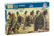 Italeri: 1/72 German D.A.K Infantry (WWII) - Model Kit